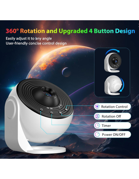 Proyector Planetario FlyEagle 12 en 1 HD para Niños