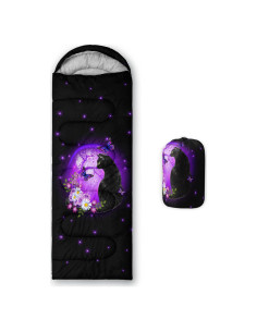 Saco de Dormir Axolotl Unicornio 90x31 cm Impermeable