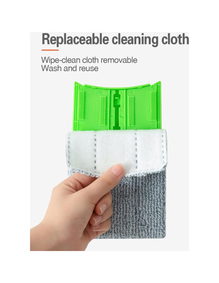 Cepillo de Limpieza de Rieles Yayue 2 en 1 Desmontable