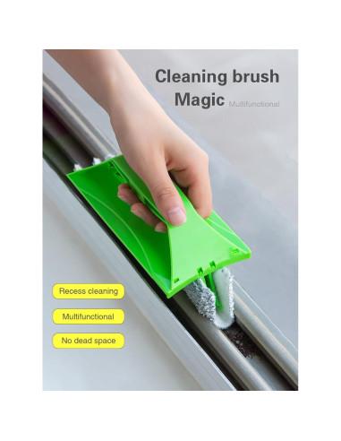 Cepillo de Limpieza de Rieles Yayue 2 en 1 Desmontable