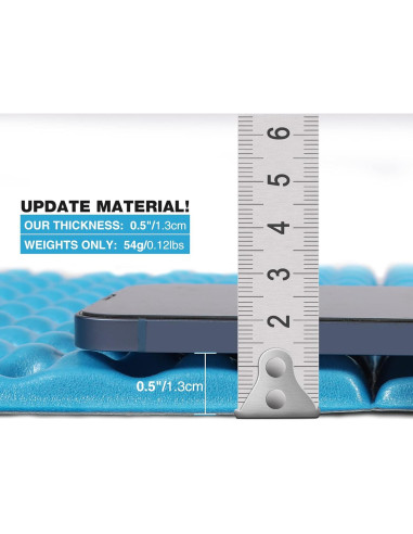 Almohadilla de Espuma Plegable REDCAMP Azul 40x28 cm