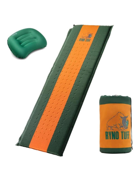 Colchoneta de Camping Autoinflable Ryno Tuff 190.5x63.5 cm