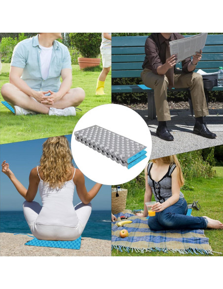 Almohadilla de Espuma Plegable REDCAMP Azul 40x28 cm