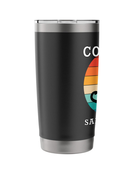 Taza Aislada de Acero Inoxidable Coleman 591 ml Negra