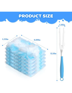 Recargas Duster Swiffer LYASIL - 50 Recargas + 5 Mangos 2