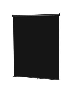 Fondo Retráctil Negro RAUBAY 151.6 x 219.4 cm para Video