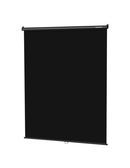 Fondo Retráctil Negro RAUBAY 151.6 x 219.4 cm para Video