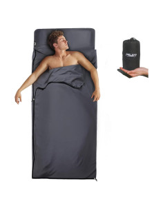 Saco de Dormir Frelaxy XL 215.8x84.8cm Gris Oscuro