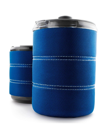 Taza de Café Prensa Francesa Aislada GSI Outdoors 591 ml Azul