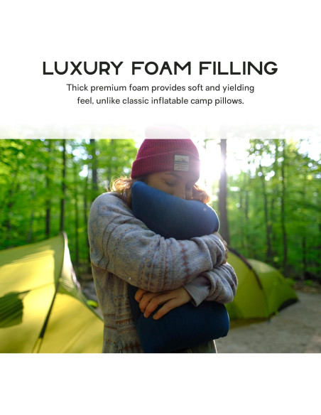 Almohada de Camping NEMO Equipment Fillo - Talla Única - Abismo