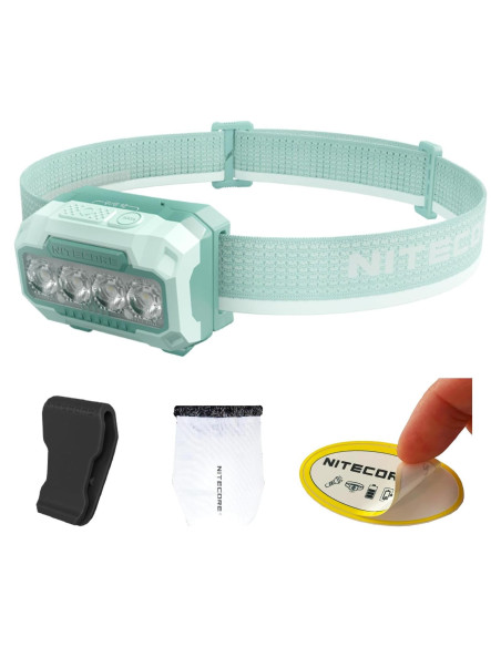 Linterna Frontal Nitecore HA23 UHE 600 Lúmenes Verde