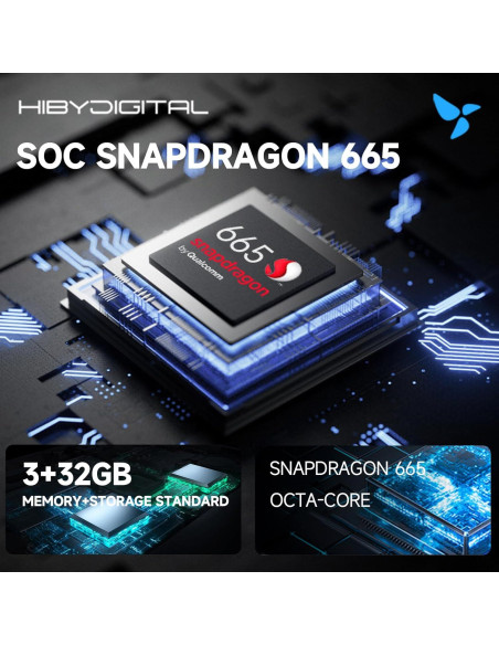 Reproductor MP3 HiBy M300 Android 13 Bluetooth 5.0 32GB