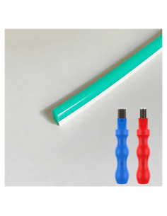 Cubierta de tira LED de neón ZHAOLIGH 5m 8mm Verde Marrs