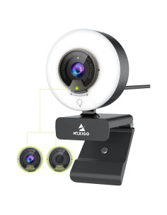 Cámara Web NexiGo N960E 1080P 60FPS con Luz y Micrófono