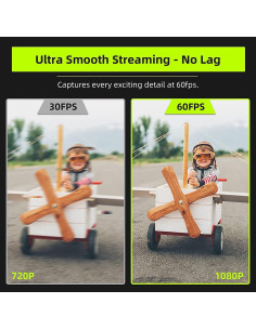 Cámara Web NexiGo N960E 1080P 60FPS con Luz y Micrófono 2