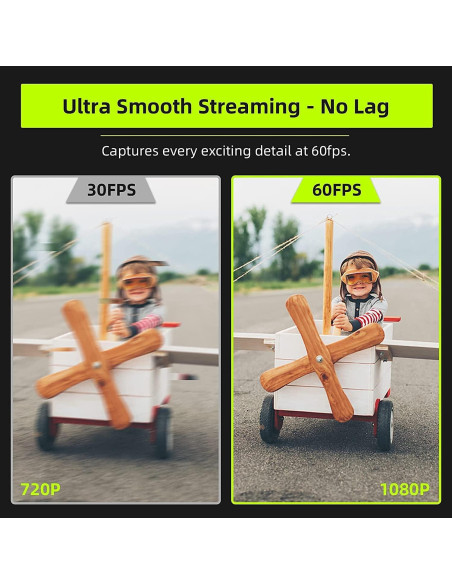 Cámara Web NexiGo N960E 1080P 60FPS con Luz y Micrófono