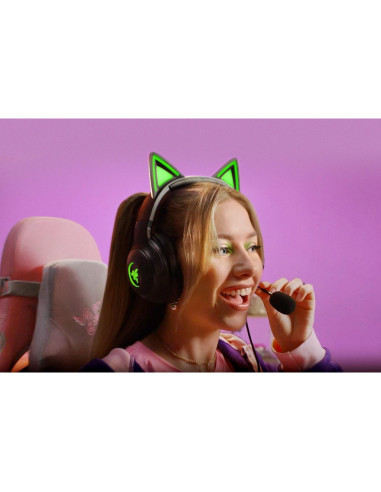 Auriculares Razer Kraken Kitty V2 USB RGB con Cable - Sonido 7.1
