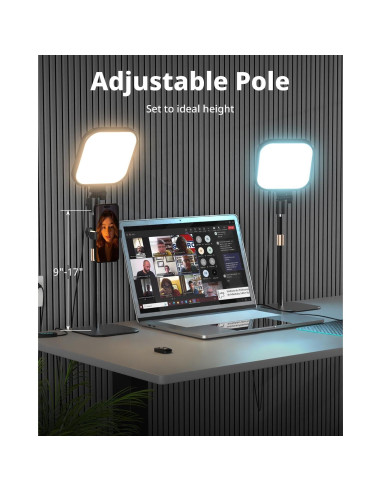 Iluminación UBeesize Zoom para Videoconferencias 20.32 cm