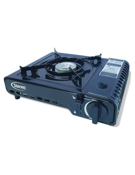 Estufa de Butano Portátil Sterno 10K BTU con Estuche