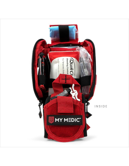 Kit de Primeros Auxilios My Medic TFAK Trauma - 35 Elementos - Negro