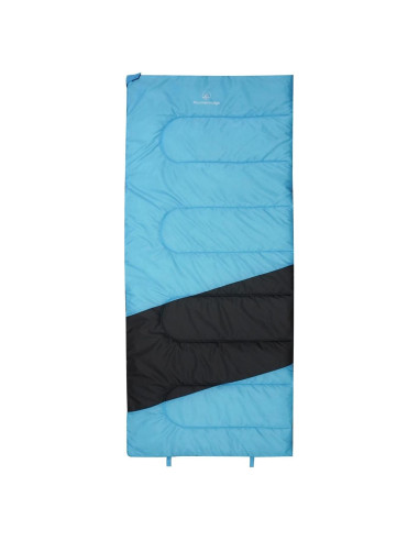 Saco de dormir 3 estaciones MOUNTAINLODGE azul impermeable