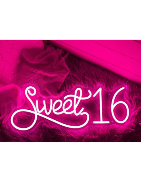 Luz de Noche LED Neon Ulalaza 41x28cm Decoración Pared