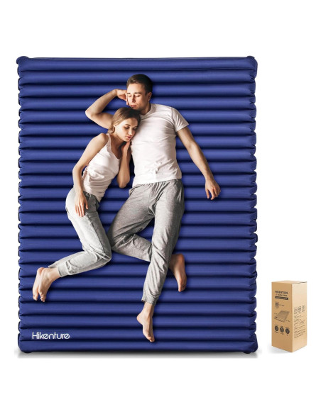 Colchón Inflable Doble Hikenture 200x140 cm 4" para Camping