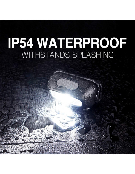 Linterna Frontal Recargable COSMOING 500 Lúmenes IP54 5 Modos