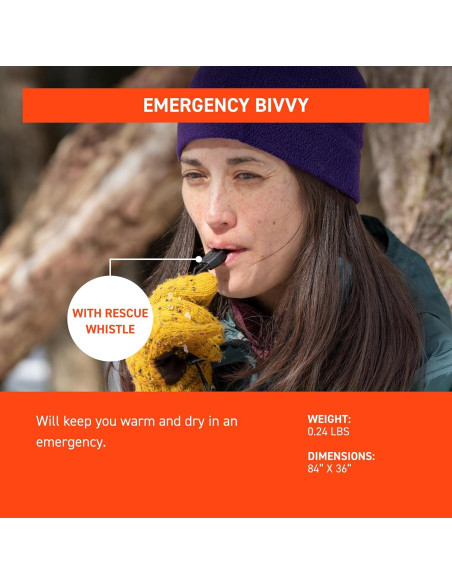 Bivvy de Emergencia S.O.L. Verde 213x91cm Impermeable