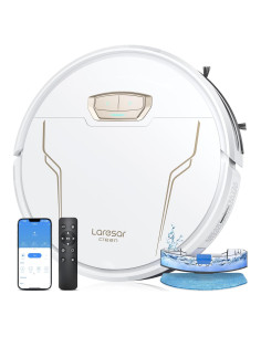 Robot Aspirador y Mopa Laresar Evol 3s 4000Pa Control App