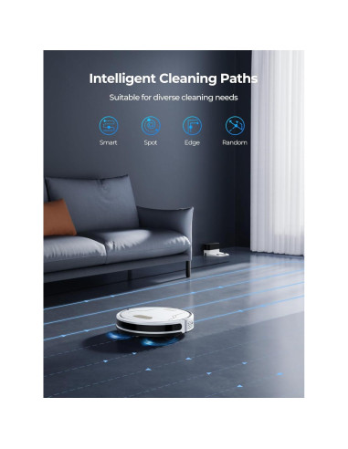 Robot Aspirador y Mopa Laresar Evol 3s 4000Pa Control App