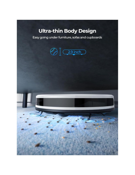 Robot Aspirador y Mopa Laresar Evol 3s 4000Pa Control App