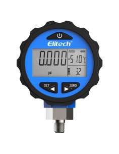 Manómetro Digital Elitech PG-30 Pro 0-34.5 Bar 1/8" NPT