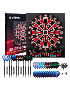 Tablero de Dardos Electrónico WIN.MAX WMG83482-X con Luz LED