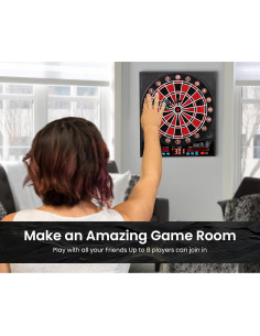 Tablero de Dardos Electrónico WIN.MAX WMG83482-X con Luz LED 2