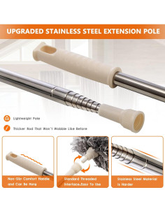 Plumero Extensible Newliton de Microfibra 76 a 254 cm 2