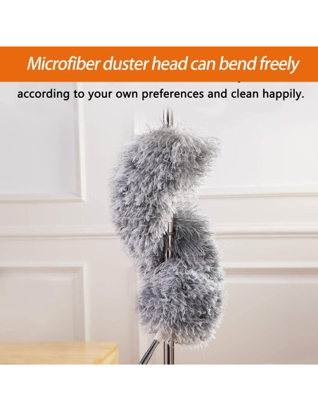 Plumero Extensible Newliton de Microfibra 76 a 254 cm