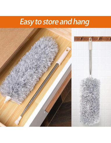 Plumero Extensible Newliton de Microfibra 76 a 254 cm