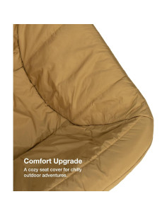 Cubierta Aislante para Silla Helinox Seat Warmer - Negro/Tan Coyote 2