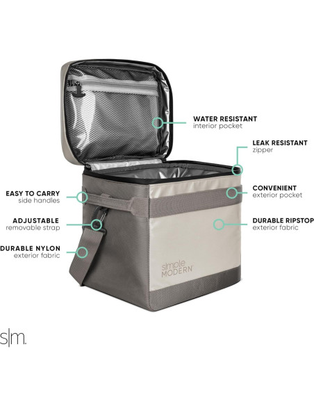 Enfriador de Día Simple Moderno 11L Poliester Aislado