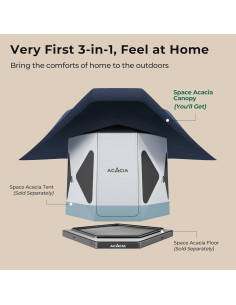 Canopy de Camping ACACIA 2 Personas Impermeable UPF50+ 2