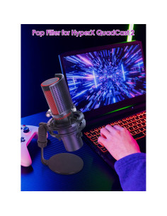 Filtro Pop HyperX QuadCast 2 - YOUSHARES Cuatro Capas 2