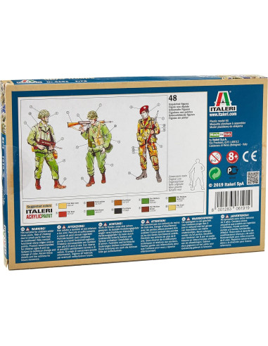 Kit de Construcción Italeri TROPAS DE LA OTAN 1:72 Multicolor