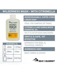Jabón Wilderness Wash Sea To Summit 85 ml Biodegradable 2