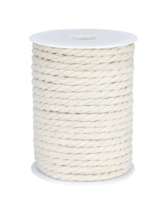 Cuerda de Algodón Náutica jijAcraft 6mm x 30m Blanca