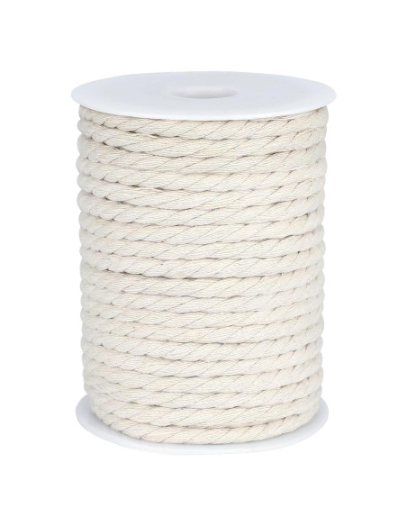Cuerda de Algodón Náutica jijAcraft 6mm x 30m Blanca