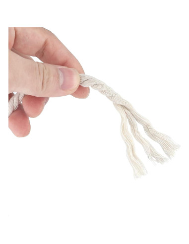 Cuerda de Algodón Náutica jijAcraft 6mm x 30m Blanca