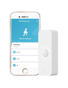 Sensor de Movimiento WiFi SENCKIT Infrarrojo 7m 1-Pack