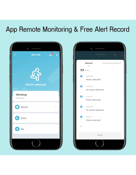 Sensor de Movimiento WiFi SENCKIT Infrarrojo 7m 1-Pack