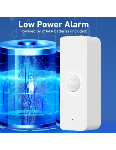 Sensor de Movimiento WiFi SENCKIT Infrarrojo 7m 1-Pack